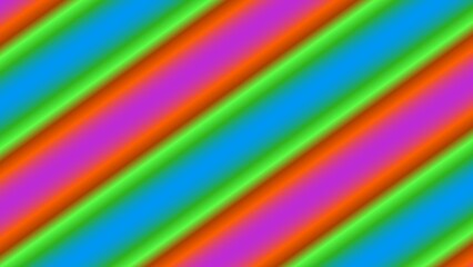 Diagonal stripes of vibrant, gradient colors (162)