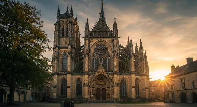 The Heavenly Temple This image captures the awe-inspiring beauty of sacred architecture as a symbol of God's dwelling place on earth and in heaven.