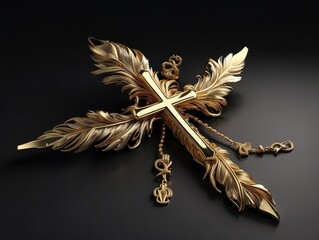 "Elegant Holy Saturday Graphic with Decorative Typography"