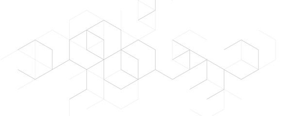 Abstract white and gray color geometric shape and lines seamless pattern transparent background design.