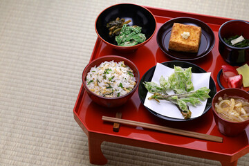 Shojin ryori, traditional Japanese buddhist cuisine