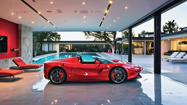 luxury sport car