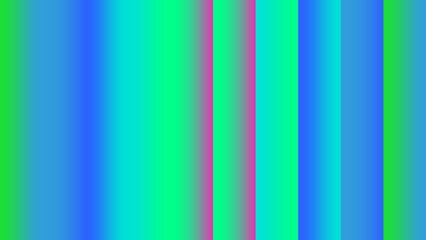 Vertical gradient stripes in vibrant hues of blue, green, and pink