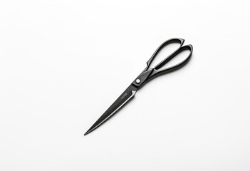 Obraz premium A pair of scissors sitting on top of a white surface.