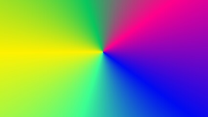 Vibrant radial gradient showcasing a spectrum of colors radiating from the center (2)