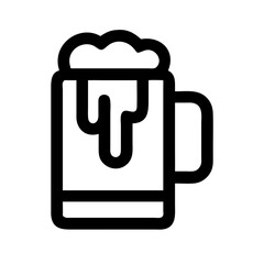 Beer Mug Drink Beverage Icon Design