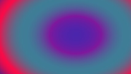 Obraz premium Concentric circles of vibrant, blurred hues; teal, purple, and red gradients create a soft, dreamy effect