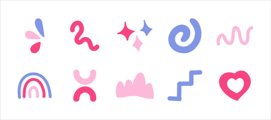 Abstract Playful Shape