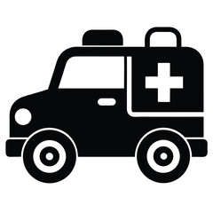 taxi driver element isolated first aid kit on white background