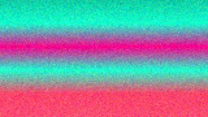 Horizontal gradient of teal, pink, and magenta hues with a grainy texture