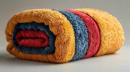 Cozy warm woven throws folded high resolution picture