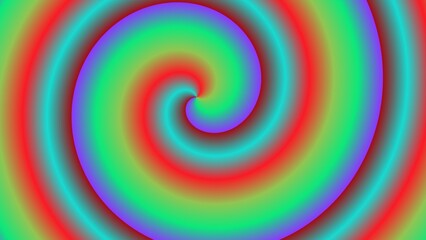 Hypnotic rainbow spiral with vibrant color gradient (1)