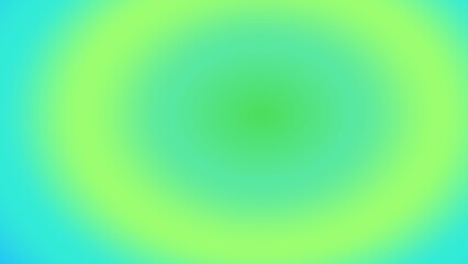 Abstract gradient swirl in teal, lime, and green hues