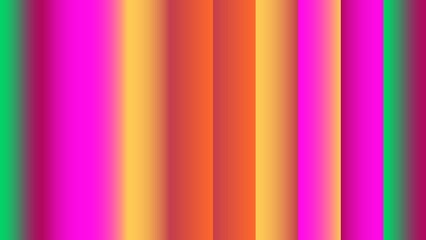 Vertical gradient stripes in vibrant hues of pink, orange, and green (3)