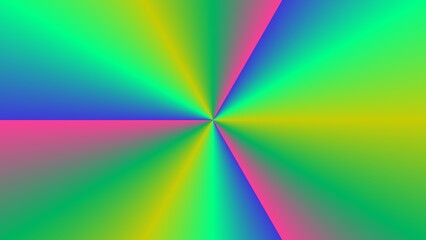 Obraz premium Vibrant radial gradient in rainbow hues (62)