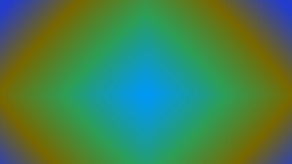 Obraz premium Vibrant gradient with central blue, fading to greens and browns