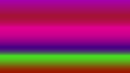 Horizontal gradient of vibrant colors; purple, pink, green, and red shades blend smoothly