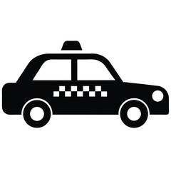 taxi driver element isolated taxi meter on white background