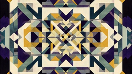 Geometric Abstract Art Pattern. (9)
