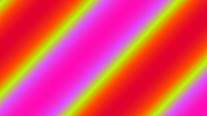 Diagonal gradient pattern in vibrant hues of red, pink, orange, and lime green