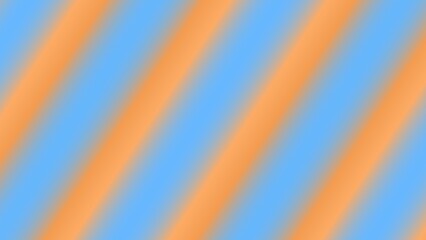 Diagonal stripes in peach and light blue gradient