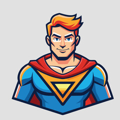 design logo icon character mascot  vector cartoon person man