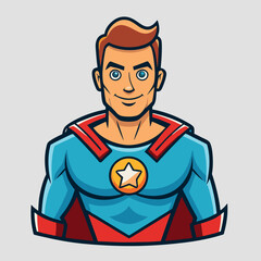 design logo icon character mascot  vector cartoon person man