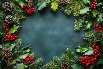 Festive Holiday Frame