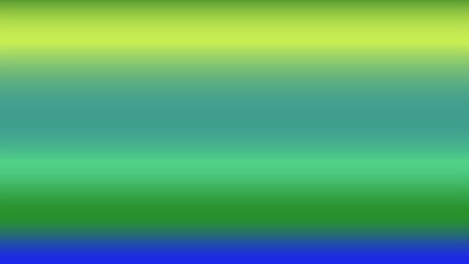 Fototapeta premium Horizontal gradient showcasing a spectrum of green, blue, and yellow hues
