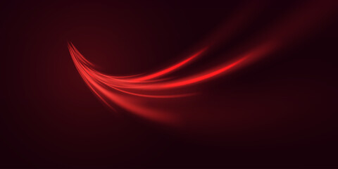 Speed ​​of light and high speed motion lines.Light effect.Vector 
illustration.EPS 10.