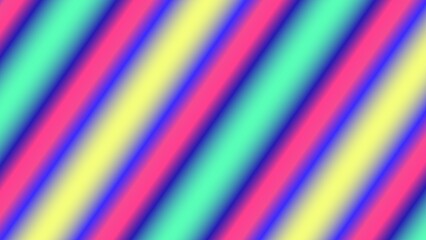 Diagonal stripes of pastel colors, gradient effect