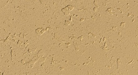 Tan textured wall background with rough surface and uneven pattern