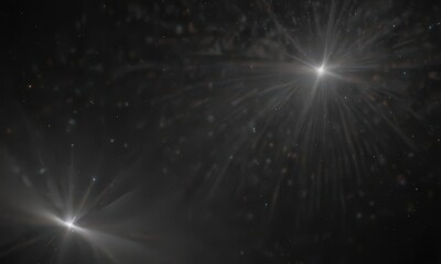 Fototapeta premium Deep, star-studded night Infinite black, brilliant points of light , starfield, space photography