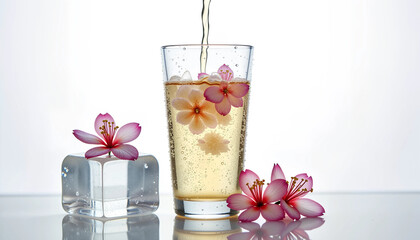 タイトル：「白酒：日本の米飲料」