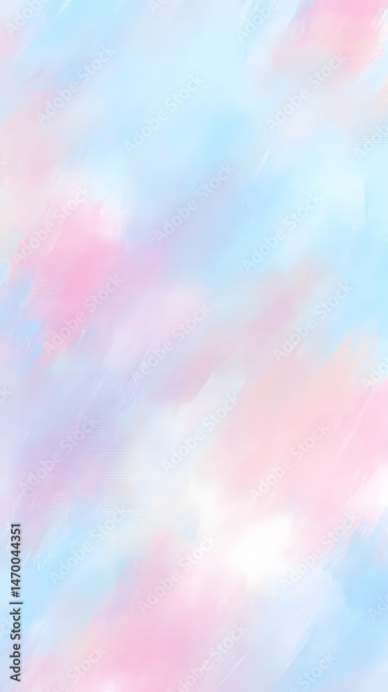 Wall mural soft dreamy abstract background with a minimalist pastel watercolor effect creating a serene and cal