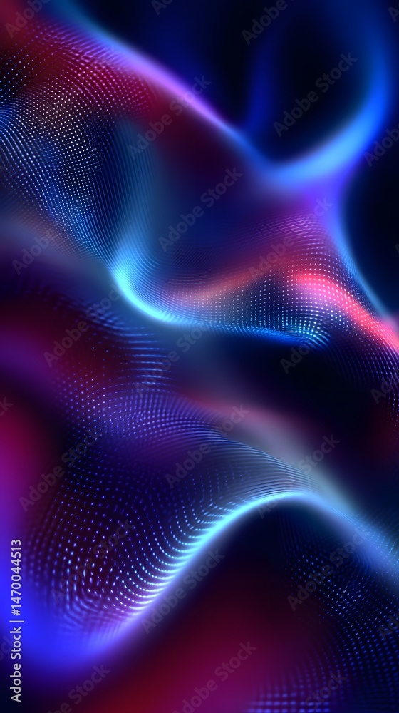 Poster captivating abstract digital featuring a modern minimalist composition of geometric shapes and patte