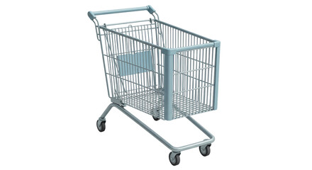 Isolated Shopping Cart