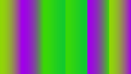 Vertical gradient stripes in lime, purple, and olive green