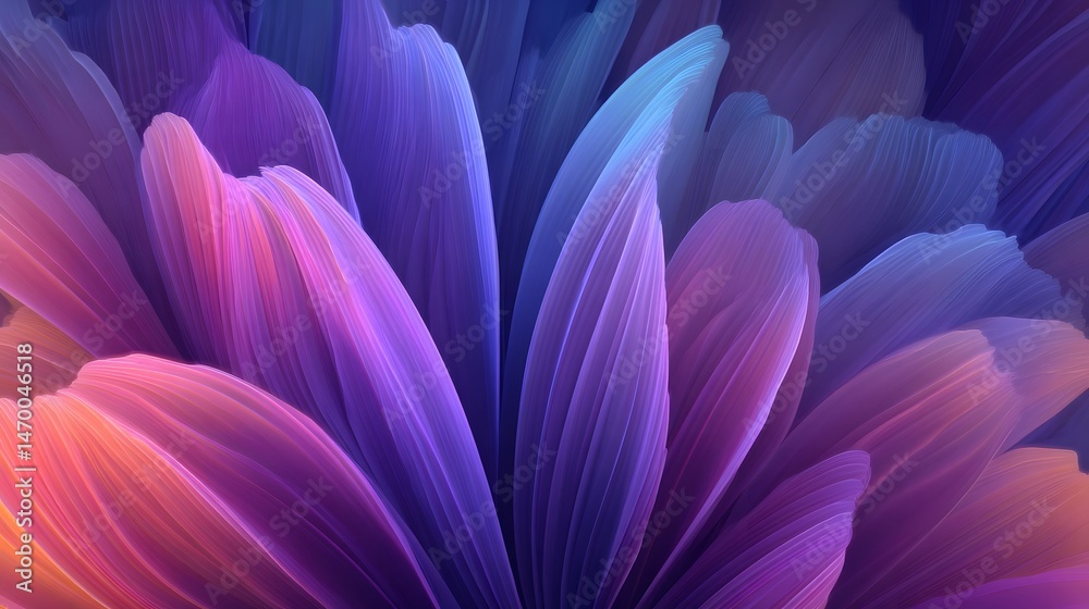Poster colorful dynamic abstract background featuring an intricate composition of overlapping intersecting 