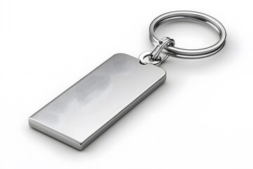 Sleek Aluminum Keychain