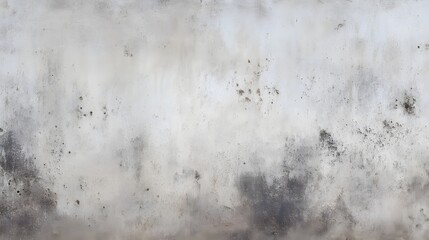 Detailed close up view of an old weathered cement wall with a grunge distressed texture and worn eroded surface