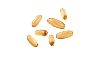 Product photography of an omega 3 capsule on white background.png