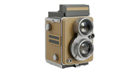 Isolated Vintage Camera