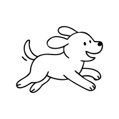 Dog Activity at home running