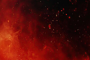 Fiery Sparks in Darkness