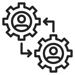 Cross Functional  Icon 