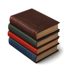 Fototapeta premium Stack of Antique Books