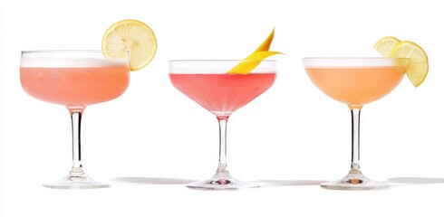 Refreshing Pink Cocktails