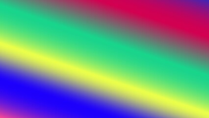 Obraz premium Diagonal gradient showcasing vibrant hues of red, blue, green, and yellow