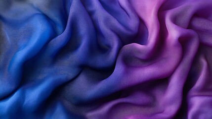 Obraz premium Blue Purple Gradient Fabric Texture.